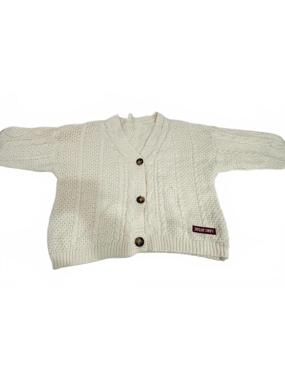 Taylor Swift Red (Taylor's Version) Star Patch Cardigan M/L Official LE - Picture 3 of 10